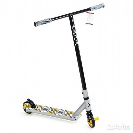 Трюковой самокат Explore storm Deluxe серый