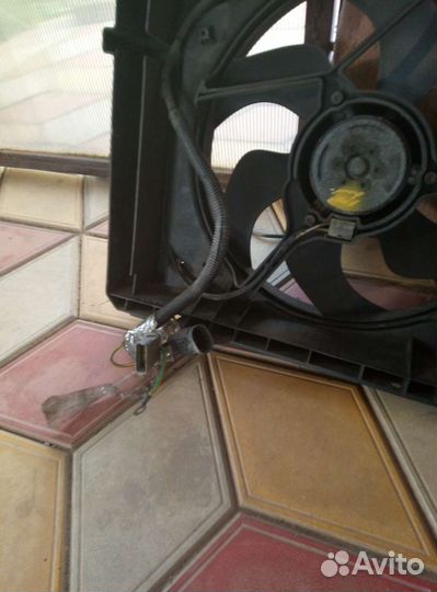 Вентилятор радиатора ситроен с 5