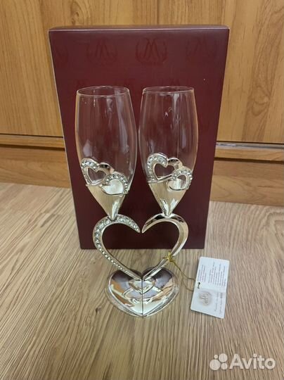 Свадебные бокалы фужеры