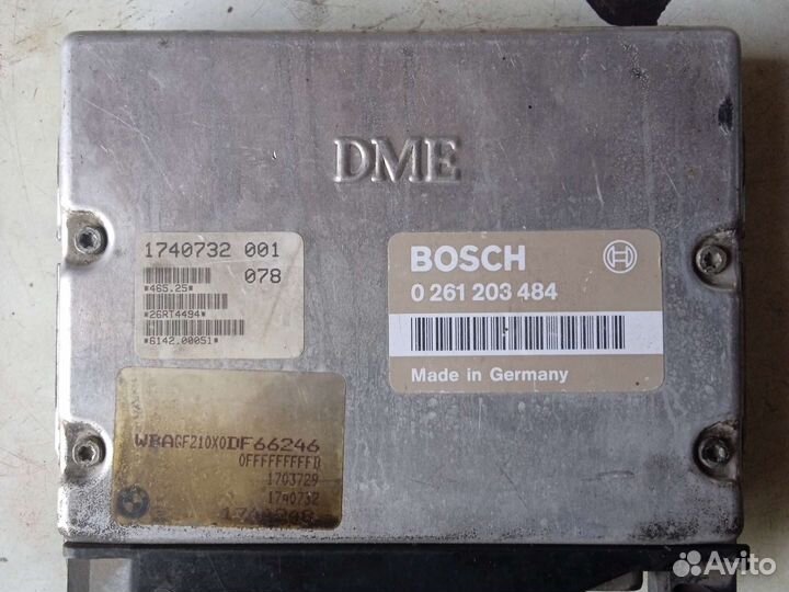 Мозги на DME Е38 730 bosch