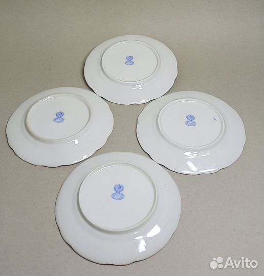 Тарелки антикварные Дулево СССР ранние советы