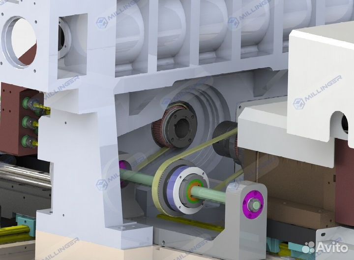 Прутковый АВТОМАТ продольного точения jsway A466