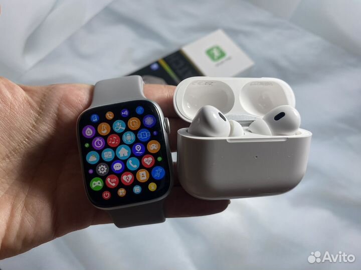 Комплект Airpods 2/3/Pro/Pro2 + Apple Watch 8