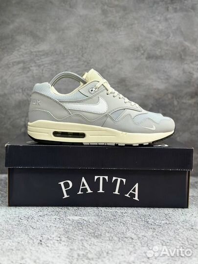 Кроссовки Nike Patta x Air Max 1 'Grey'