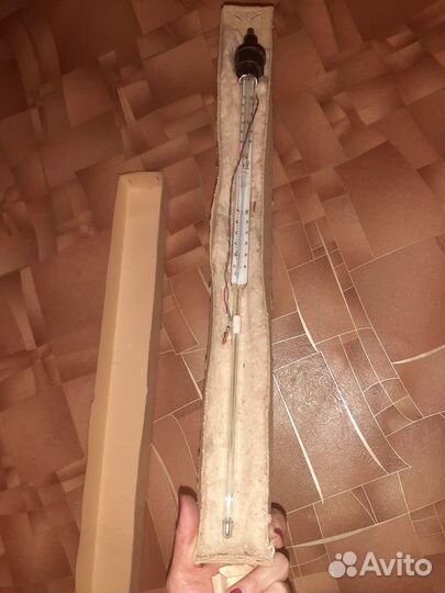 Термометр ртутный электроконтактный тип тпк. СССР