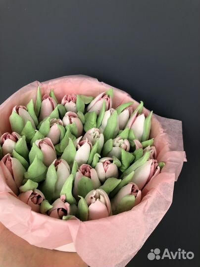 Цветы из зефира / Зефир / Съедобный букет