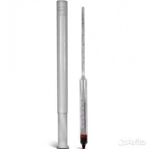 Ареометр с термометром для молока амт 1015-1040