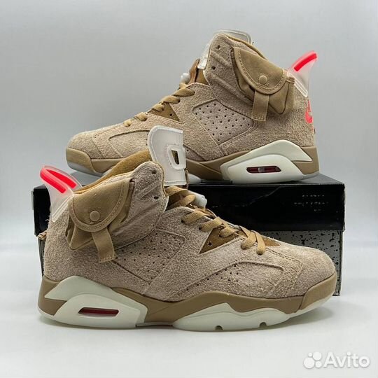 Кроссовки Travis Scott x Air Jordan 6 Retro