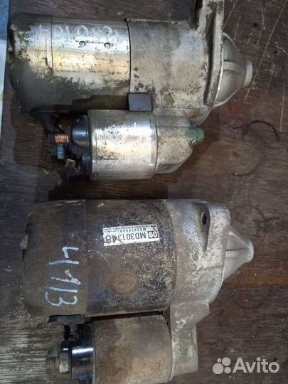 Стартер mitsubishi lancer