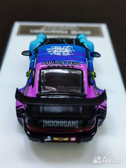 Ken Block Porsche RWB 993 Hoonigan 1 64 Limited