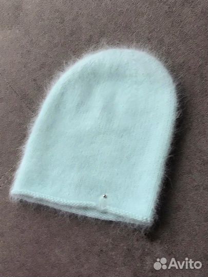 Шапка бини из пуха норки