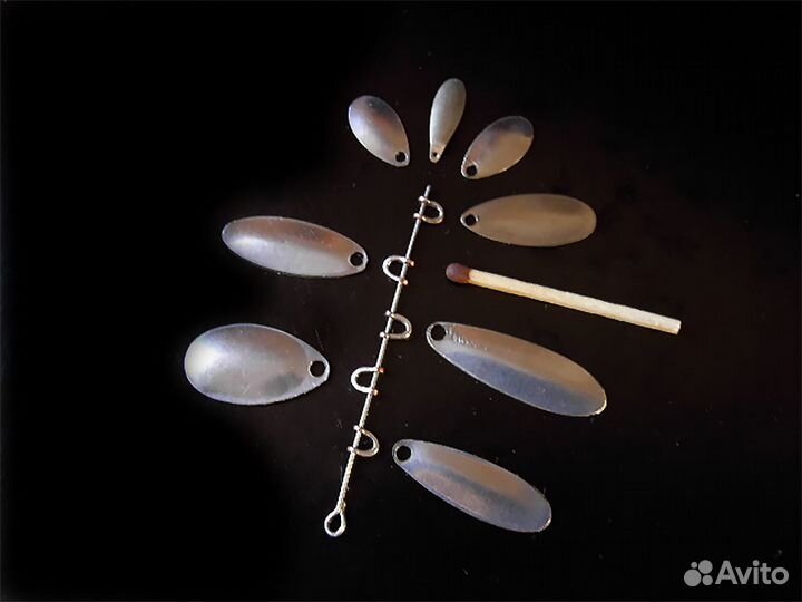 Заготовки для окунёвых блёсен и не только