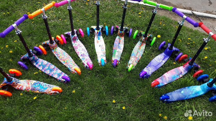 Самокат детский трёхколёсный Триумф