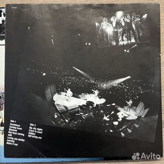 Scorpions world wide live LP виниловая пластинка