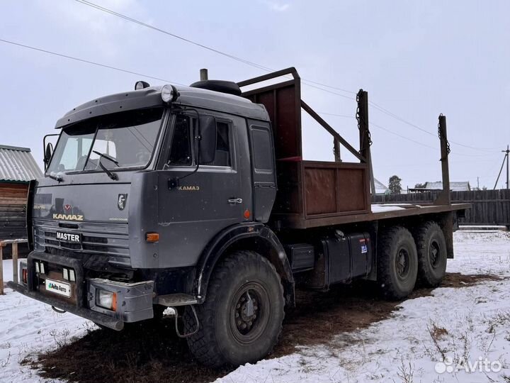 Лесовоз (сортиментовоз) Планета на КАМАЗ 43118, 2001