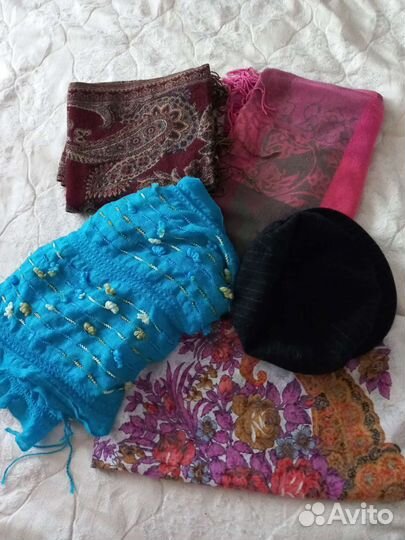 Шарф, палантины,платок и кепка