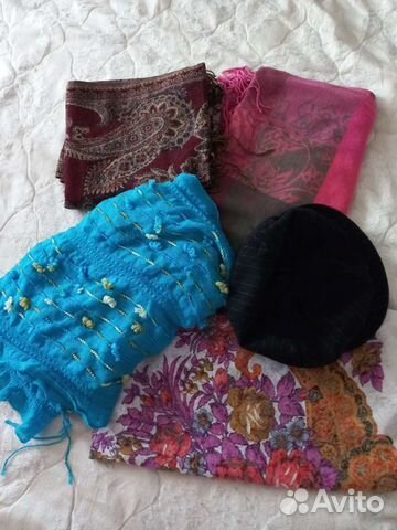 Шарф, палантины,платок и кепка