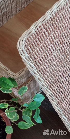 Корзина плетеная большая