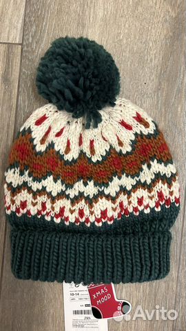Шапка детская Zara р-р 56 см, 10-12 лет
