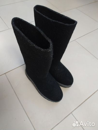 Валенки женские 26 на подошве