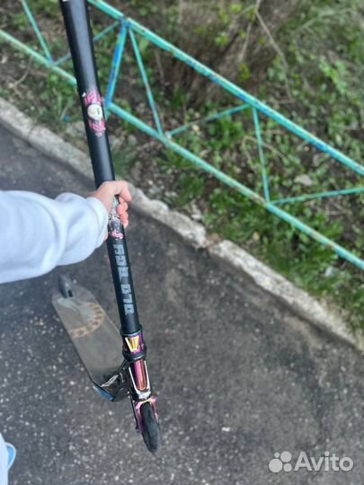 Кастом самокат ethic и teach team