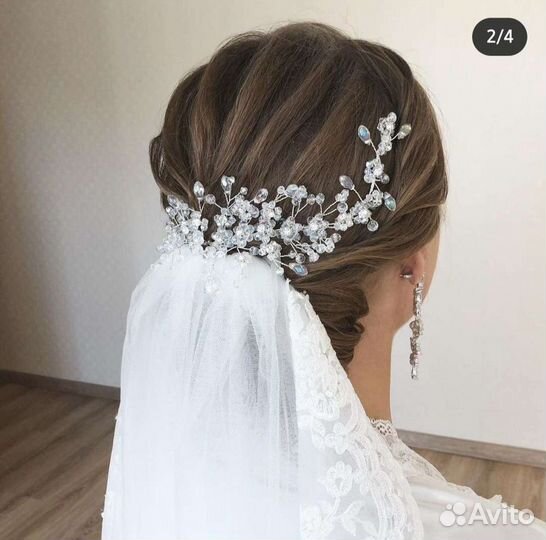 Свадебное украшение для волос
