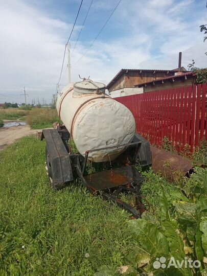 Прицеп с Алюминиевой бочкой