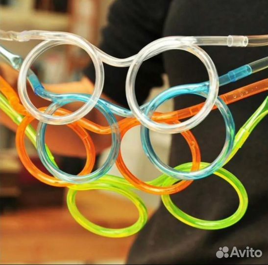 Очки - трубочка для напитков