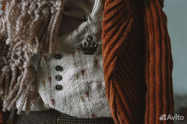 Мопс. Авторская кукла ручной работы