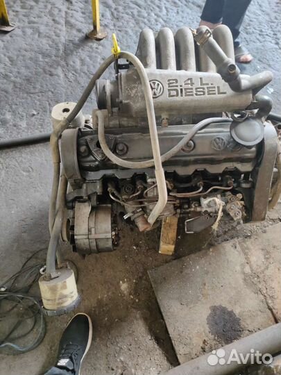 Двигатель 2.4 aab volkswagen