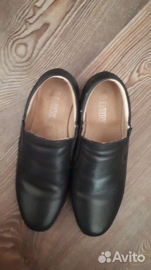Туфли кожаные на мальчика 35 размер
