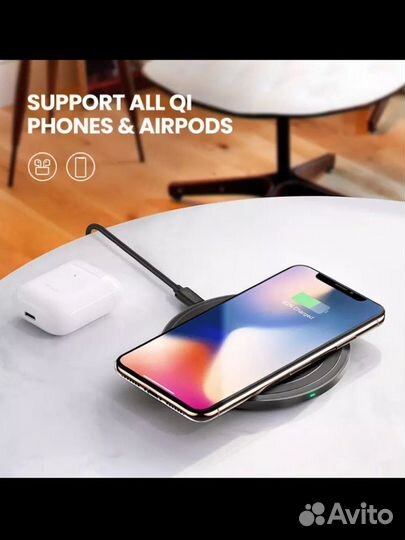 Беспроводное Зарядное Устройство 10 Вт Ugreen
