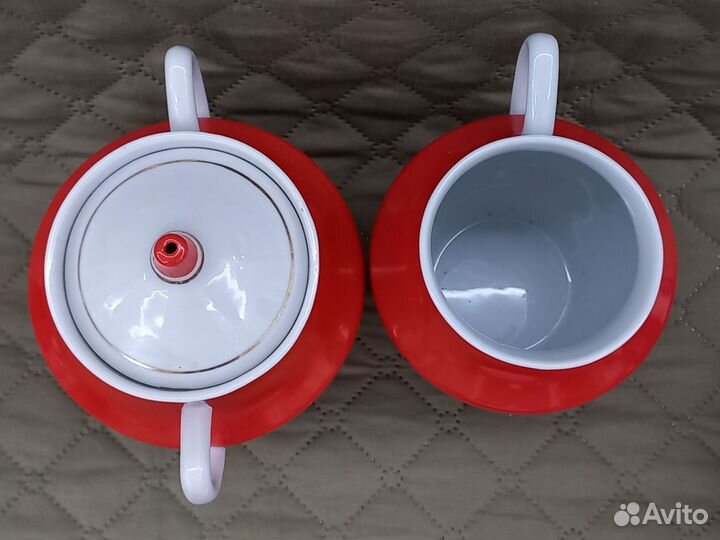 Предметы чайного сервиза Октябрьский фз, СССР