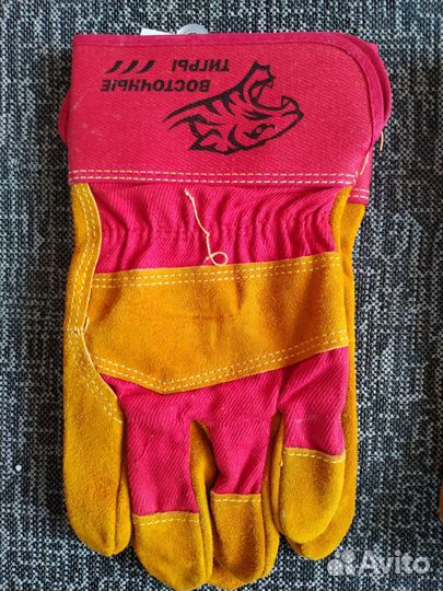 Перчатки рабочие спилковые