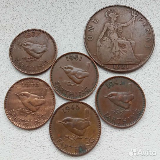 Монеты старая Европа 19 - начало 20 века