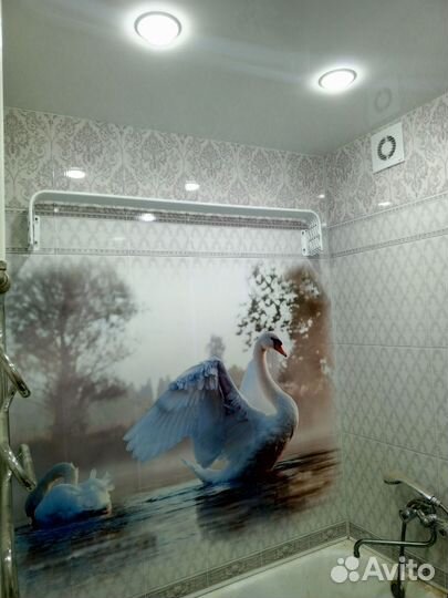 Ванная комната под ключ,обшивка пвх панелями