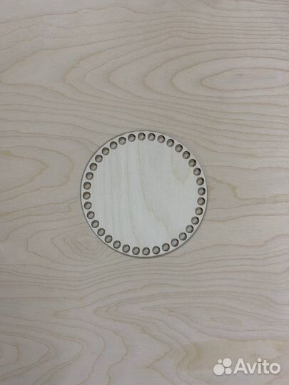 Донышки для вязания корзин шлифованные 15см
