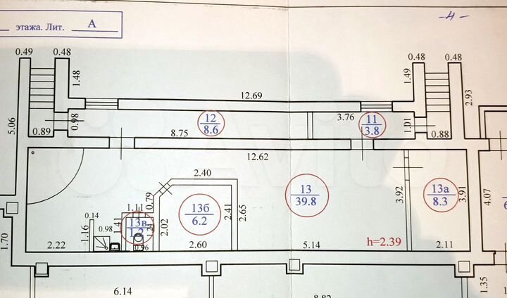 Свободного назначения, 70 м²