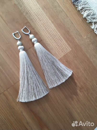 Серьги кисти