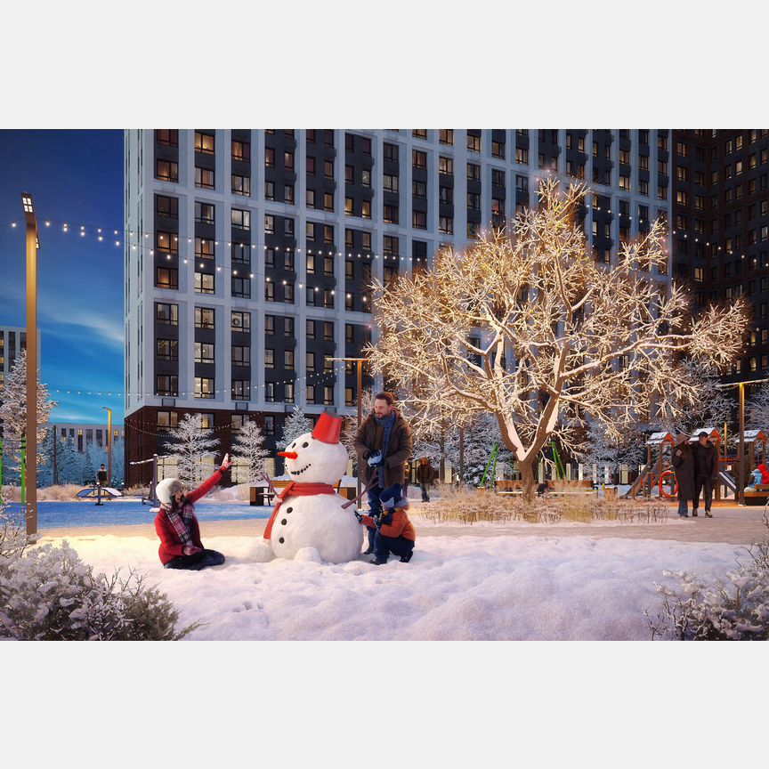 3-к. квартира, 60,6 м², 22/24 эт.