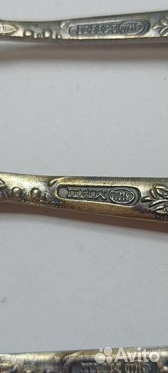 Мельхиор ложки кофейные СССР