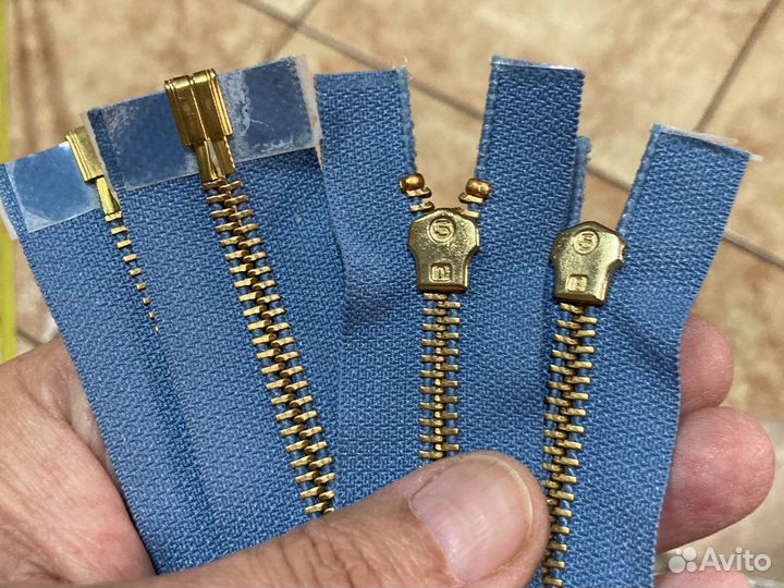 Замок молния коллекционный, 2 шт