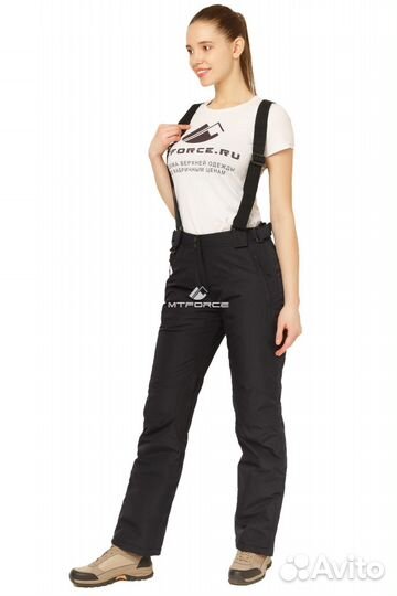 Брюки горнолыжные женские, очень тёплая дубленка