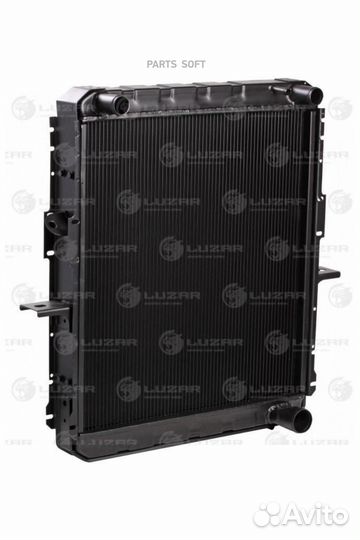 Радиатор охлаждения двигателя маз ямз-236 (алюм.)