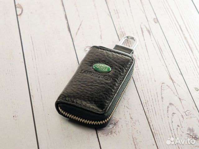Кожаная ключница Land Rover