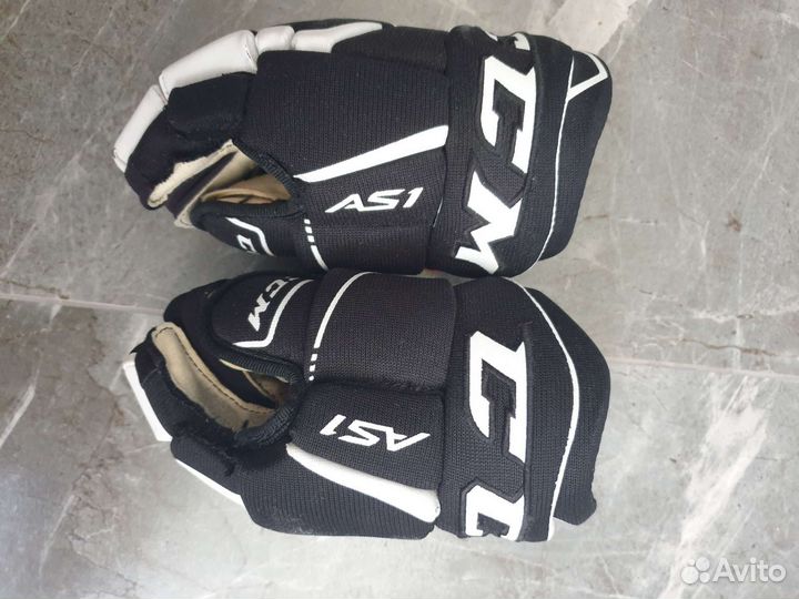 Краги хоккейные детские CCM AS1 8размер