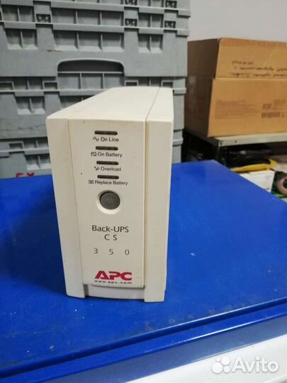 Ибп APS Back-UPS cs 350