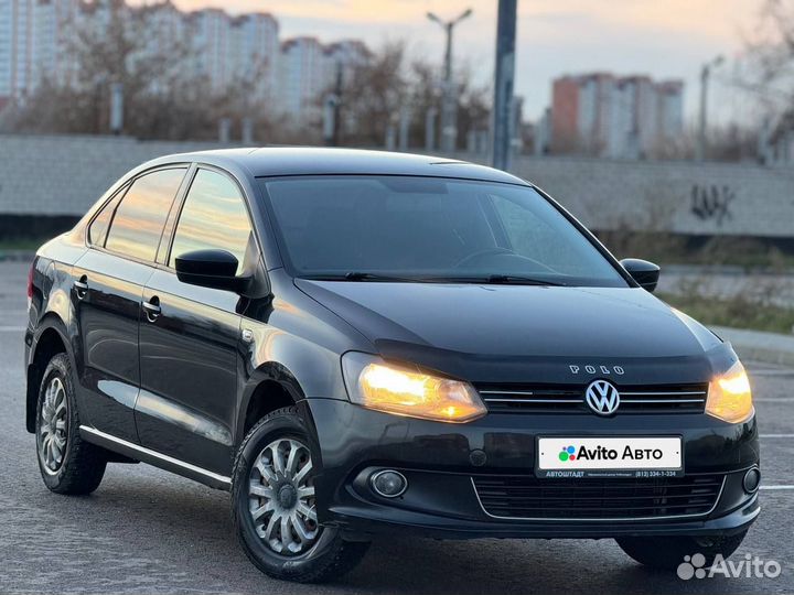 Volkswagen Polo 1.6 МТ, 2012, 224 000 км