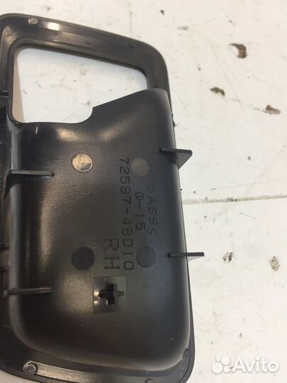 Накладка ручки откидывания заднего сиденья правая