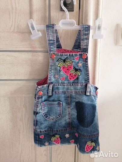 Вещи пакетом для девочки, платья, сарафан